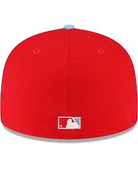 Men's New Era Red Chicago White Sox City Flag 59FIFTY Fitted Hat