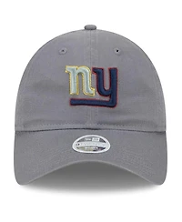 Women's New Era Gray New York Giants Color Pack Multi 9TWENTY Adjustable Hat