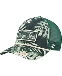 Men's '47 Brand Green Michigan State Spartans Tropicalia Hitch Adjustable Hat