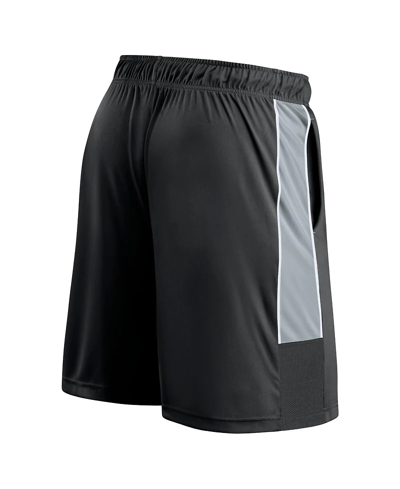 Men's Fanatics Black Las Vegas Raiders Win The Match Shorts