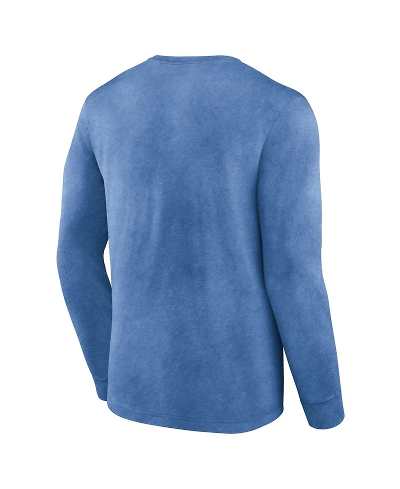 Men's Fanatics Royal Distressed Los Angeles Dodgers Circus Catch Long Sleeve T-shirt