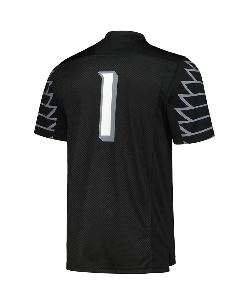 Men's adidas #1 Black Louisville Cardinals 2023 Premier Jersey