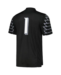 Men's adidas #1 Black Louisville Cardinals 2023 Premier Jersey