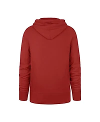 Men's '47 Brand Red Kansas City Chiefs Arch Game Headline Pullover Hoodie