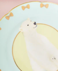 Yvonne Ellen Squirrel, Doggie, Mousey, Polar Bear Tea Plates, Set of 4
