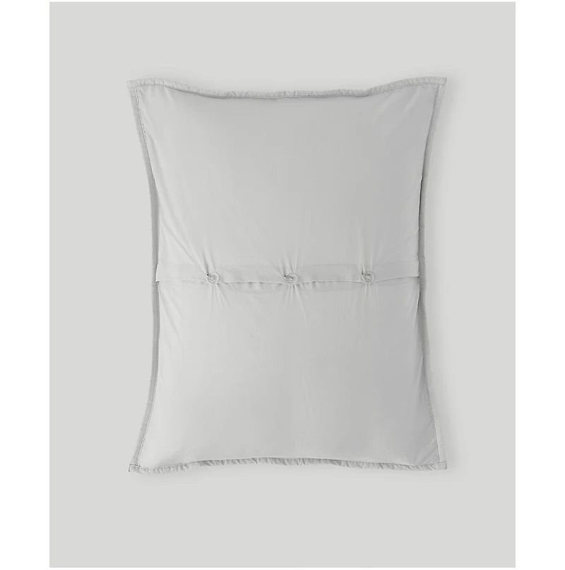 Pact Organic Cotton Diamond Sham 2-Pack