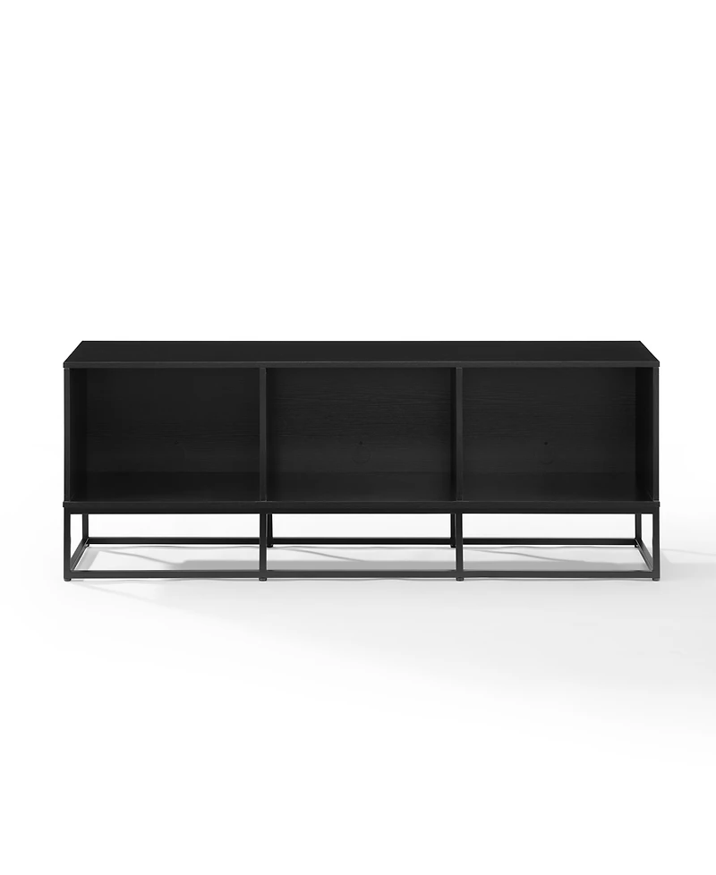 Crosley Enzo Large Mdf and Steel Record Storage Media Console