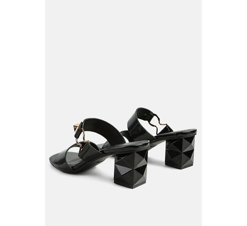 Hookup Fantasy Block Heel Sandals