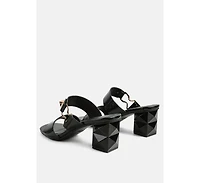 Hookup Fantasy Block Heel Sandals