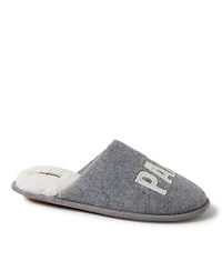 Dearfoams Men's Carson Papa Bear Family Scuff Slipper