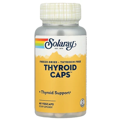 Solaray Thyroid Caps Freeze Dried - 60 VegCaps