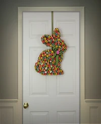 National Tree Company 18" Floral Bunny Decoration