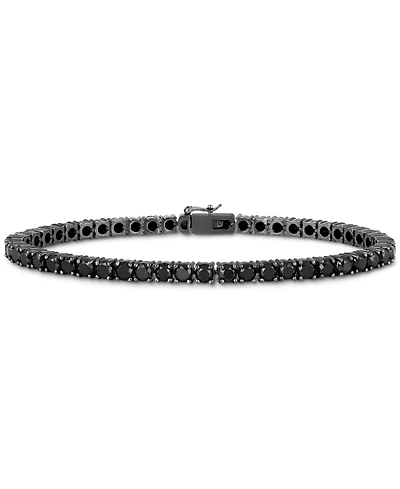 Men's Black Diamond Tennis Bracelet (13 ct. t.w.) in Black Rhodium-Plated Sterling Silver