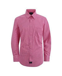 Eagle Men's Stretch Collar Gingham Poplin Shirt