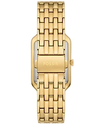 Fossil Women's Raquel Three-Hand Date Gold-Tone Stainless Steel Watch 26mm