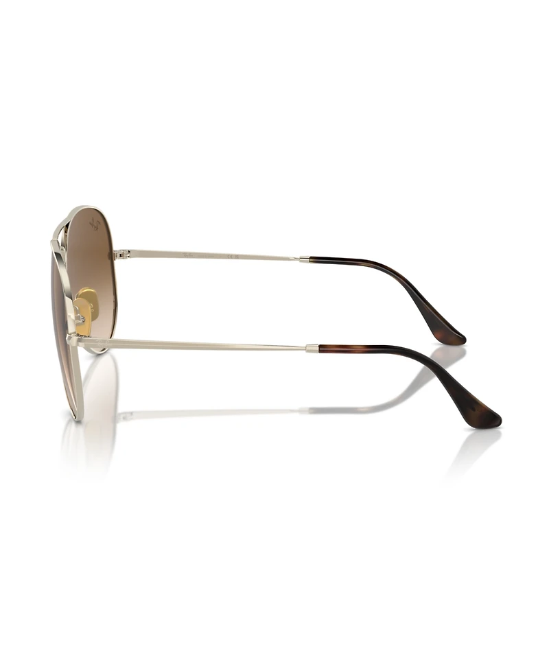 Ray-Ban Unisex Sunglasses, Aviator Titanium Rb8089