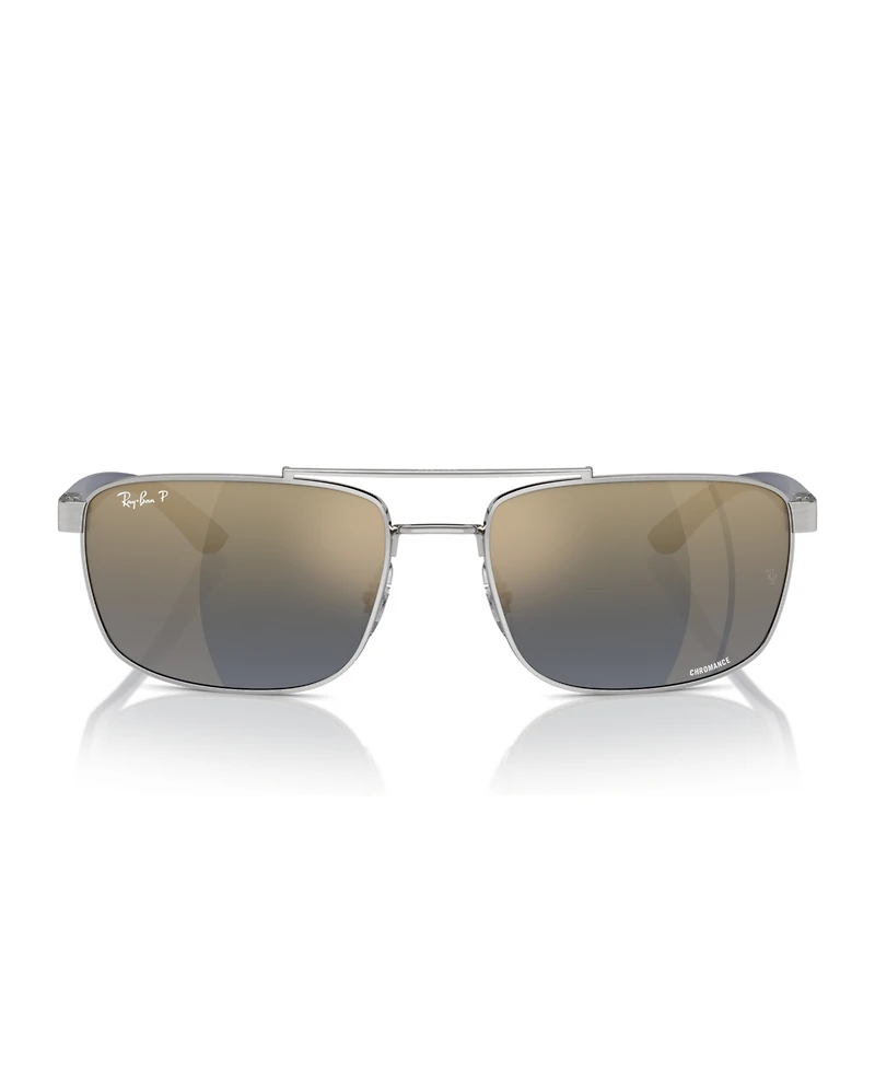 Ray-Ban Unisex Polarized Sunglasses, Rb3737 Chromance Rb3737Ch
