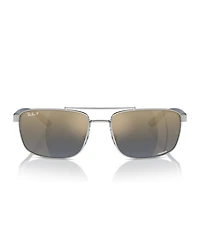 Ray-Ban Unisex Polarized Sunglasses, Rb3737 Chromance Rb3737Ch