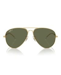 Ray-Ban Unisex Polarized Sunglasses, Old Aviator Rb3825