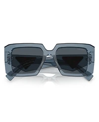 Prada Low Bridge Square Women's Sunglasses, Pr 23YSF