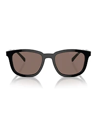 Prada Iconic Plaque Wayfarer Rectangle Men's Sunglasses, Pr A21S