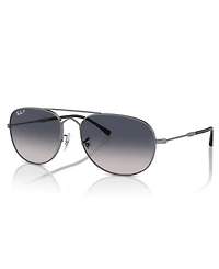 Ray-Ban Unisex Polarized Sunglasses, Bain Bridge Rb3735