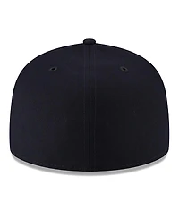 Men's New Era Navy Homestead Grays Turn Back The Clock 59FIFTY Fitted Hat