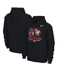 Men's Nike Black Georgia Bulldogs Fl, Ga Rivalry Pullover Hoodie