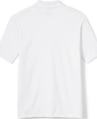 Lands' End Men's School Uniform Short Sleeve Solid Active Polo Shirts