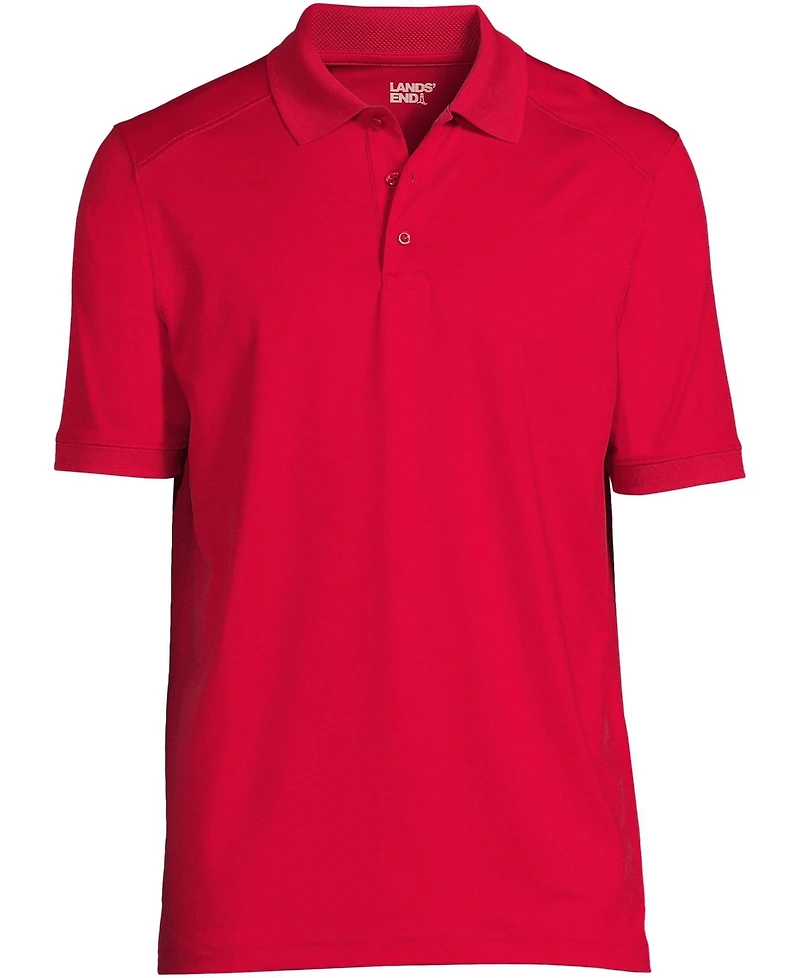Lands' End Men's Short Sleeve Rapid Dry Active Polo Shirt