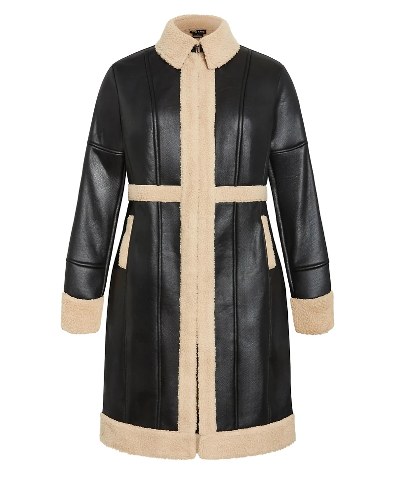 City Chic Women's Hayden Coat