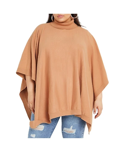 Plus Emilia Cape Sweater