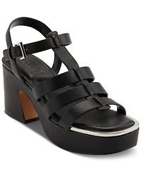 Dkny Women's Dasha Platform Fisherman Sandals