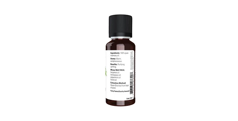 Now Foods 100% Pure Rosemary Oil, 30ml, 1 Oz