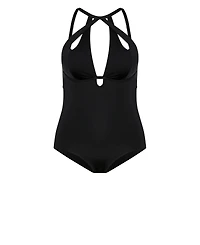City Chic Plus Cancun Underwire 1 Piece Swimsuit