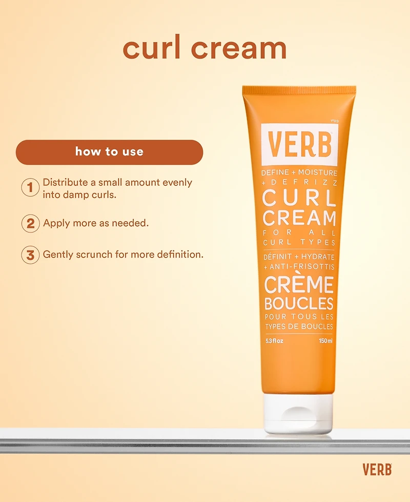 Verb Curl Cream, 5.3 oz.
