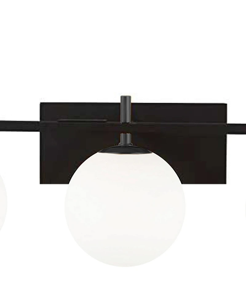 Dainolite 8" Metal, Glass Vanity Light