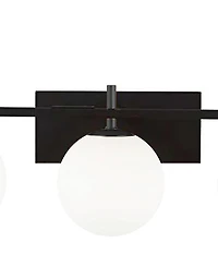 Dainolite 8" Metal, Glass Vanity Light