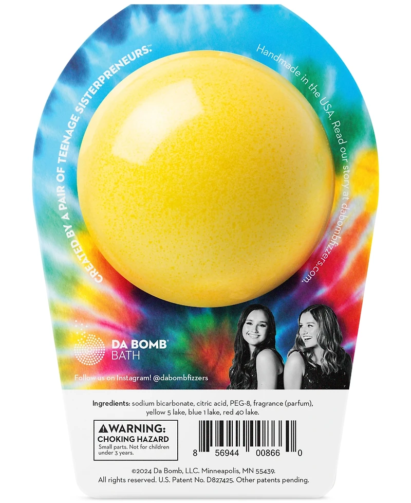 Da Bomb Tie Dye Bath Bomb, 7 oz.