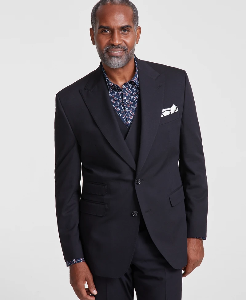 Tayion Collection Men's Classic-Fit Solid Suit Separates Jacket