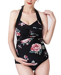 Arely Maternity Upf 50+ Tankini Top & Bottom 2-Piece Swim Set