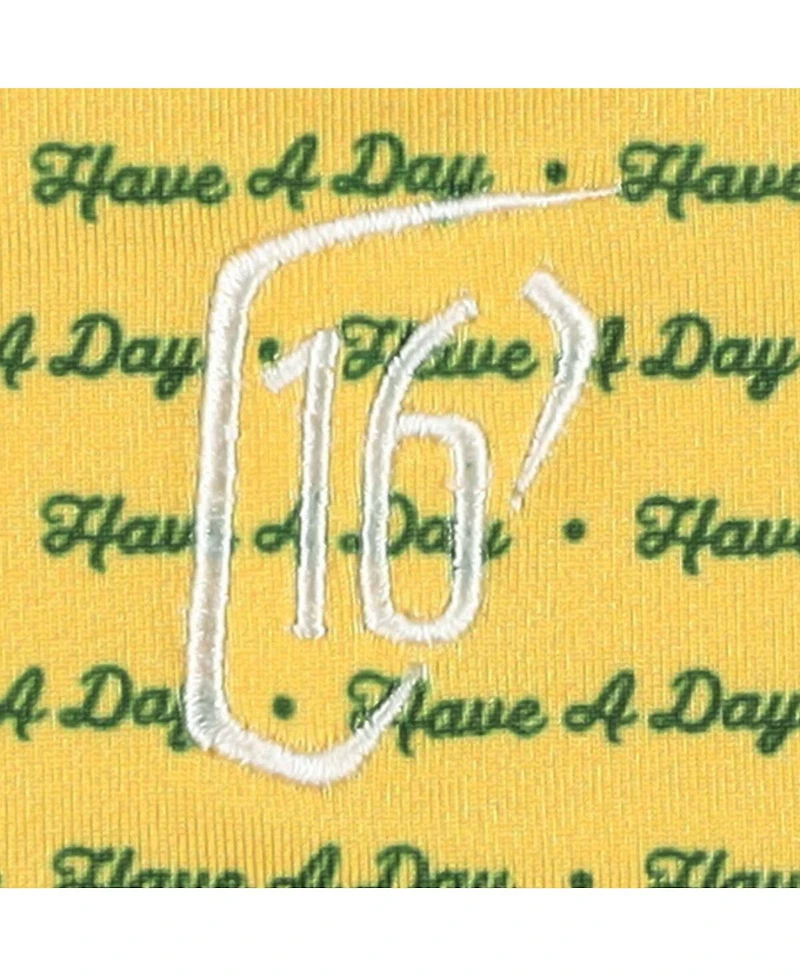 Men's Breezy Golf Yellow Wm Phoenix Open Have a Day Polo Shirt