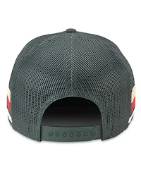 Men's American Needle Green Minnesota Wild HotFoot Stripes Trucker Adjustable Hat