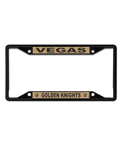 Wincraft Vegas Golden Knights Chrome Colored License Plate Frame