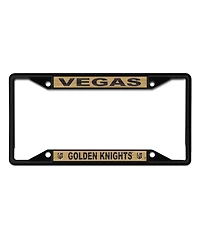 Wincraft Vegas Golden Knights Chrome Colored License Plate Frame