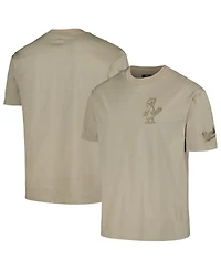 Men's Pro Standard Tan St. Louis Cardinals Neutral Drop Shoulder T-shirt