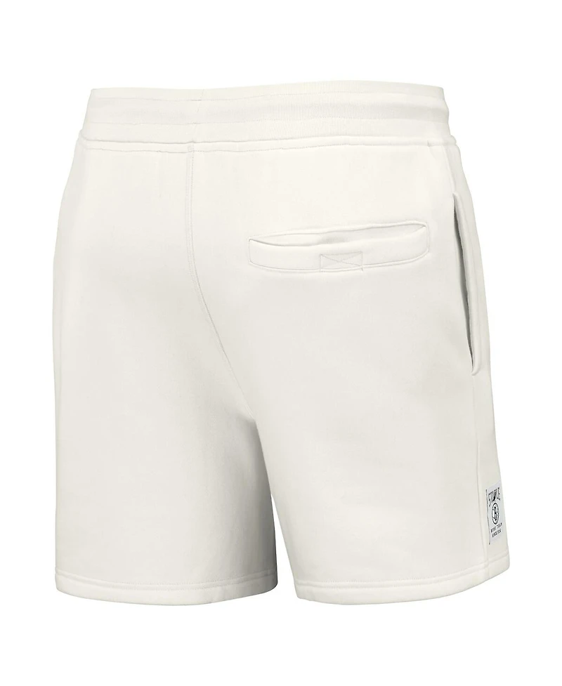 Men's Nba x Staple Cream Brooklyn Nets Heavyweight Fleece Shorts