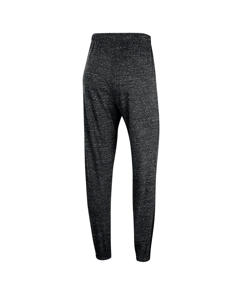 Women's Nike Black Distressed Iowa Hawkeyes Gym Vintage-Like Multi-Hit Jogger Pants