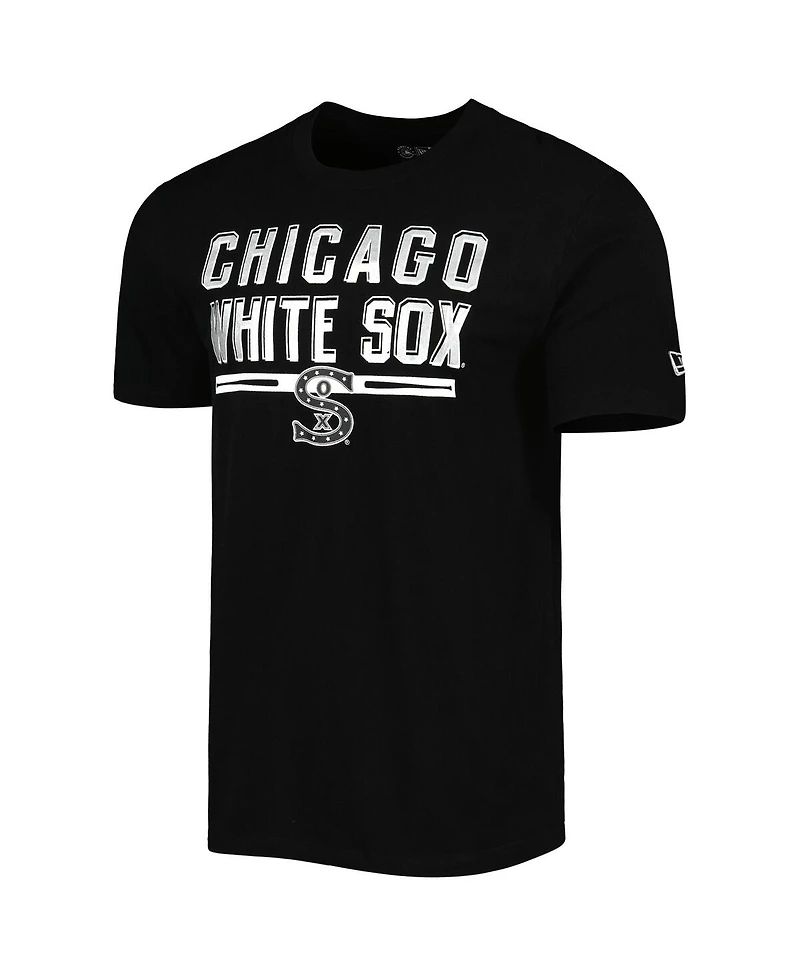 Men's New Era Black Chicago White Sox Batting Practice T-shirt