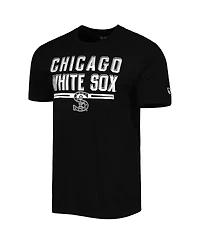Men's New Era Black Chicago White Sox Batting Practice T-shirt